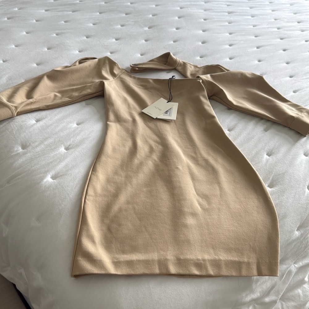 Brand new With Tags Alexis Brandie dress size XS color Sand.